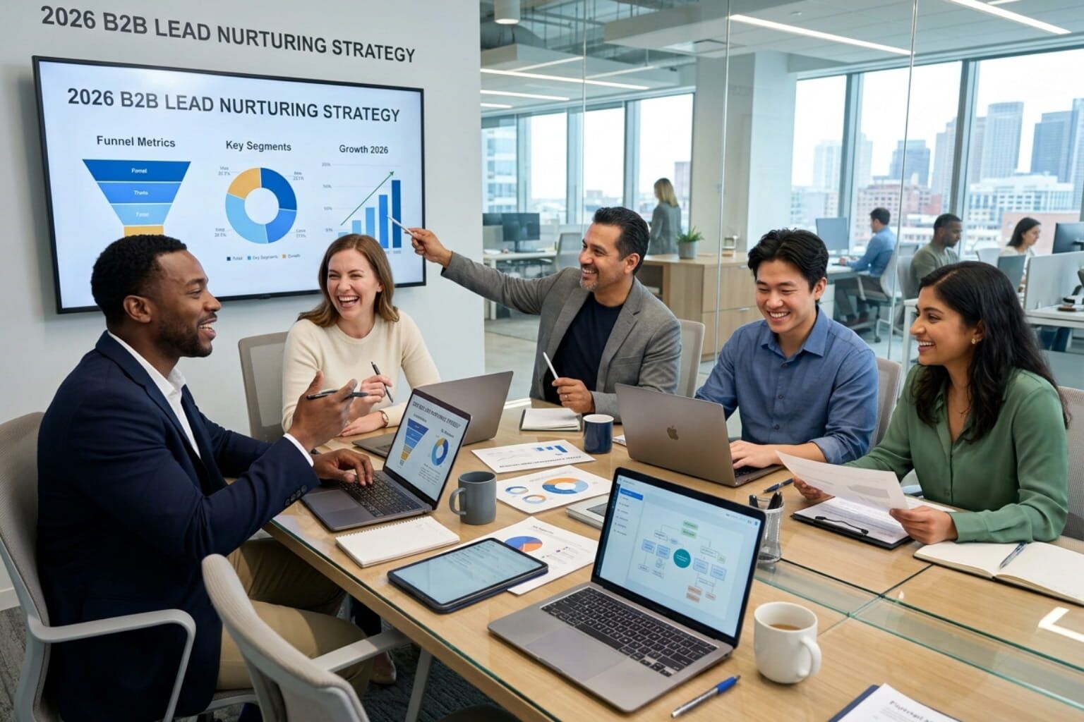 Reunião empresarial na D'GIRO